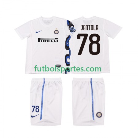 Camiseta Inter Milan VENTOLA 78 2010 2011 Retro Niño Segunda Equipación